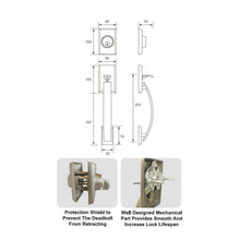 Muatkan imej ke dalam penonton Galeri, EX-LOC Handleset / Gripset - San Fransico HL-180 SAN
