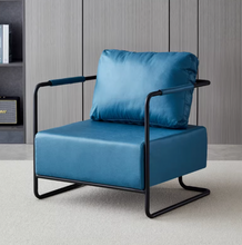 Load image into Gallery viewer, Amon Iron Frame Retro Industrial Style Lounge Sofa Chair
