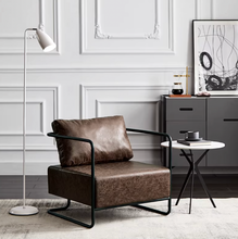 Load image into Gallery viewer, Amon Iron Frame Retro Industrial Style Lounge Sofa Chair
