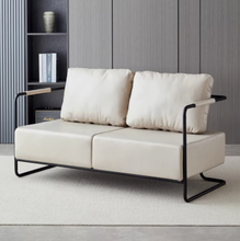 Load image into Gallery viewer, Amon Iron Frame Retro Industrial Style Lounge Sofa Chair
