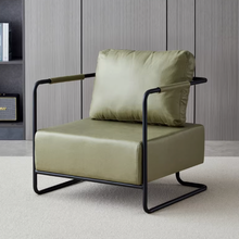 Load image into Gallery viewer, Amon Iron Frame Retro Industrial Style Lounge Sofa Chair
