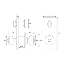 将图片加载到图库查看器，SCHLAGE F/H Series Interconnected Locks
