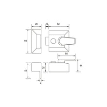 Muatkan imej ke dalam penonton Galeri, ES'TECH Jimmy Proof Cylinder and Rim Deadlock JL8526
