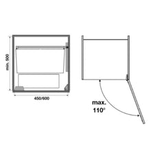 Muatkan imej ke dalam penonton Galeri, KESSEBOTMER Tandem III Tall Larder Pull-Out Storage System
