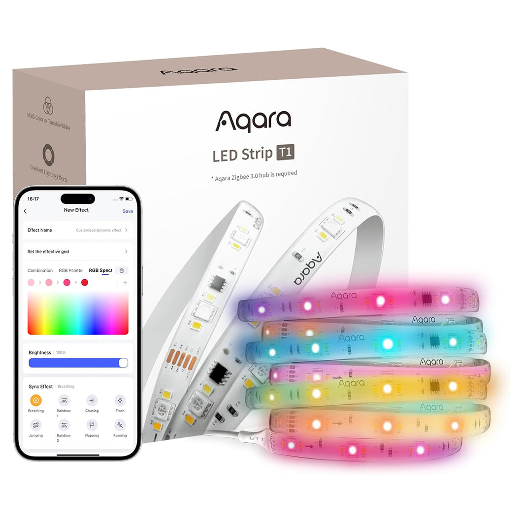 Aqara 2m LED Strip T1 with Matter, Requires Zigbee 3.0 HUB