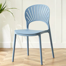 Muatkan imej ke dalam penonton Galeri, Shaffer Cutout Back Stackable Party Dining Chair
