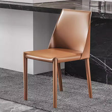 Muatkan imej ke dalam penonton Galeri, Fischer Italy OEM Leather Dining Chair
