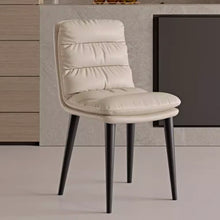 Muatkan imej ke dalam penonton Galeri, Macy PU Leather Cushion Modern Dining Chair
