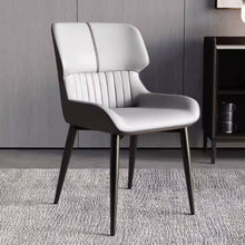 Muatkan imej ke dalam penonton Galeri, Colby Luxury Backrest PU Leather Dining Chair
