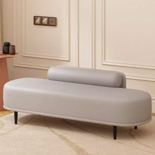 将图片加载到图库查看器，Milly Celebrity Fitting Room Pet Friendly PU Leather Bench
