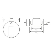 Load image into Gallery viewer, DUFIX Brass Magnetic Door Stopper MDH755
