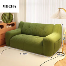 将图片加载到图库查看器，Vaniah Kids Lows Seat Corduroy Bean Bag Sofa
