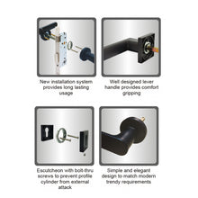 Muatkan imej ke dalam penonton Galeri, NOVOSOM Designer Lever Handle Jupiter Series NVS-A1801R-JUP

