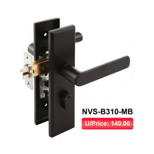 Muatkan imej ke dalam penonton Galeri, NOVOSOM Stainless Steel Lever Handle On Plate B Series NVS-B310-MB
