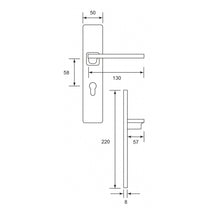 Muatkan imej ke dalam penonton Galeri, NOVOSOM Designer Lever Handle Gold Coast-S Series NVS158S-GOL
