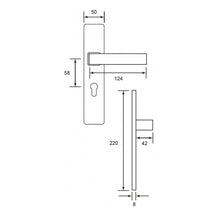 Muatkan imej ke dalam penonton Galeri, NOVOSOM Designer Lever Handle Melbourne-S Series NVS158S-MEL
