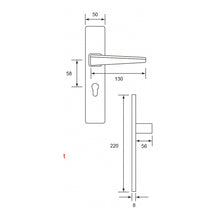 Muatkan imej ke dalam penonton Galeri, NOVOSOM Designer Lever Handle Perth-S Series NVS158S-PER
