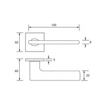 Muatkan imej ke dalam penonton Galeri, NOVOSOM Ultra Slim 5 Lever Handle Wellington Series NVS308S-WELL-SN
