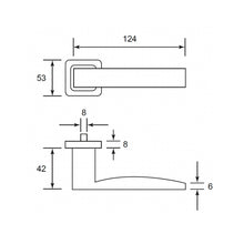 Muatkan imej ke dalam penonton Galeri, NOVOSOM Designer Lever Handle Melbourne Series NVS388-MEL
