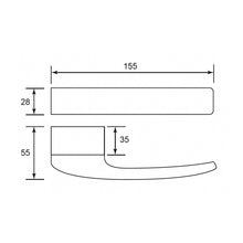 Muatkan imej ke dalam penonton Galeri, NOVOSOM Ultra Slim 5 Lever Handle Alexandra Series NVS816-ALEX
