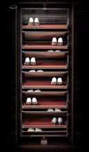 Muatkan imej ke dalam penonton Galeri, MIRAI 360 Rotating Shoes Rack (Mocha &amp; Grey)
