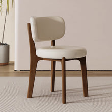 将图片加载到图库查看器，Hilton Short PU Leather Fabric Dining Chair
