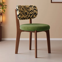将图片加载到图库查看器，Hilton Short PU Leather Fabric Dining Chair
