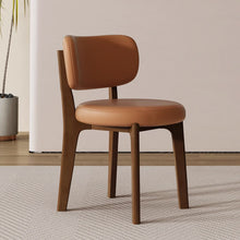 将图片加载到图库查看器，Hilton Short PU Leather Fabric Dining Chair
