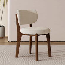 将图片加载到图库查看器，Hilton Short PU Leather Fabric Dining Chair

