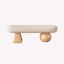 将图片加载到图库查看器，Ortega Homestay Balancing Shape Shoe Bench
