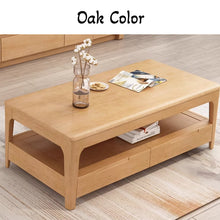 Muatkan imej ke dalam penonton Galeri, Callahan Solid Wood Modern Coffee Table
