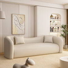 Load image into Gallery viewer, Boone Designer Curve Pet Friendly Leather Sofa
