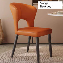 将图片加载到图库查看器，Vance Wide Backrest PU Chair Dining Chair
