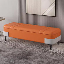 Load image into Gallery viewer, Lambert Tech Fabric Dual Tone Storage Bench
