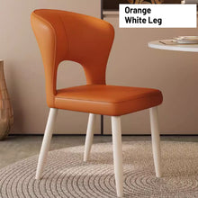 将图片加载到图库查看器，Vance Wide Backrest PU Chair Dining Chair
