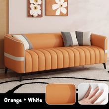 Muatkan imej ke dalam penonton Galeri, Cohen Pet Friendly PU Leather Caterpillar Seat Sofa
