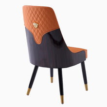 Load image into Gallery viewer, Lennox Class Leather High Back Rest Dining Chair

