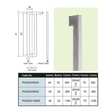 Load image into Gallery viewer, ES'TECH Stainless Steel Pull Handle SUS304 PH023N
