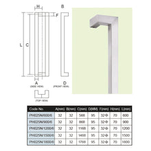 Load image into Gallery viewer, ES'TECH Stainless Steel Pull Handle SUS304 PH025N
