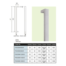 将图片加载到图库查看器，ES'TECH Stainless Steel Pull Handle SUS304 PH038N
