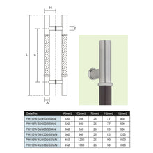 Load image into Gallery viewer, ES'TECH Quality Decorative Pull Handle PH112W
