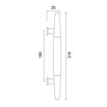 将图片加载到图库查看器，ES'TECH Quality Decorative Pull Handle PH125 119
