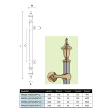 将图片加载到图库查看器，ES'TECH Quality Decorative Pull Handle PH220 SSPVD
