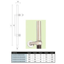 Muatkan imej ke dalam penonton Galeri, ES'TECH Quality Decorative Pull Handle PH220W
