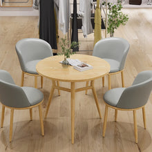 Muatkan imej ke dalam penonton Galeri, Stanley Wood Table With Chair Lounge Furniture Set
