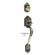 将图片加载到图库查看器，SCHLAGE F SERIES Handleset / Gripset - Parthenon
