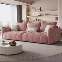将图片加载到图库查看器，Victoria Celebrity Tech Fabric Dual Tone Sofa
