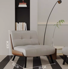 Load image into Gallery viewer, Areli Italian Single Sofa Leisure Ottoman Chair
