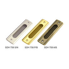 将图片加载到图库查看器，ES'TECH Brass Sliding Door Handle SDH758
