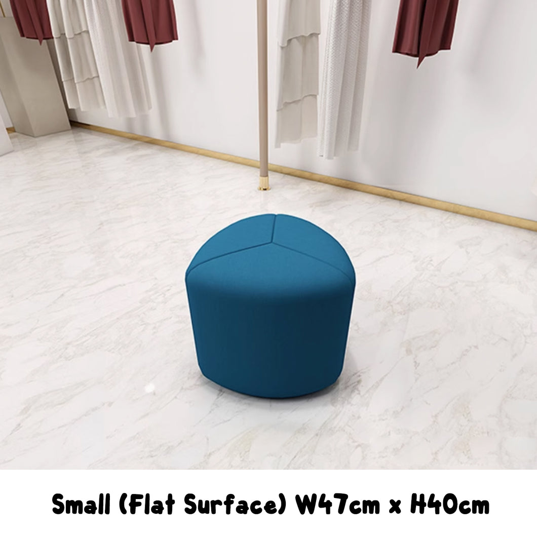 Flynn Colourful Lounge Pebble Stool
